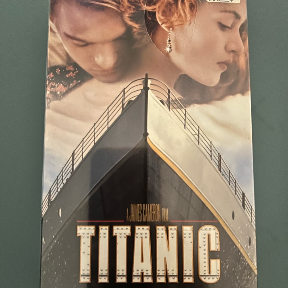VHS Titanic Movie